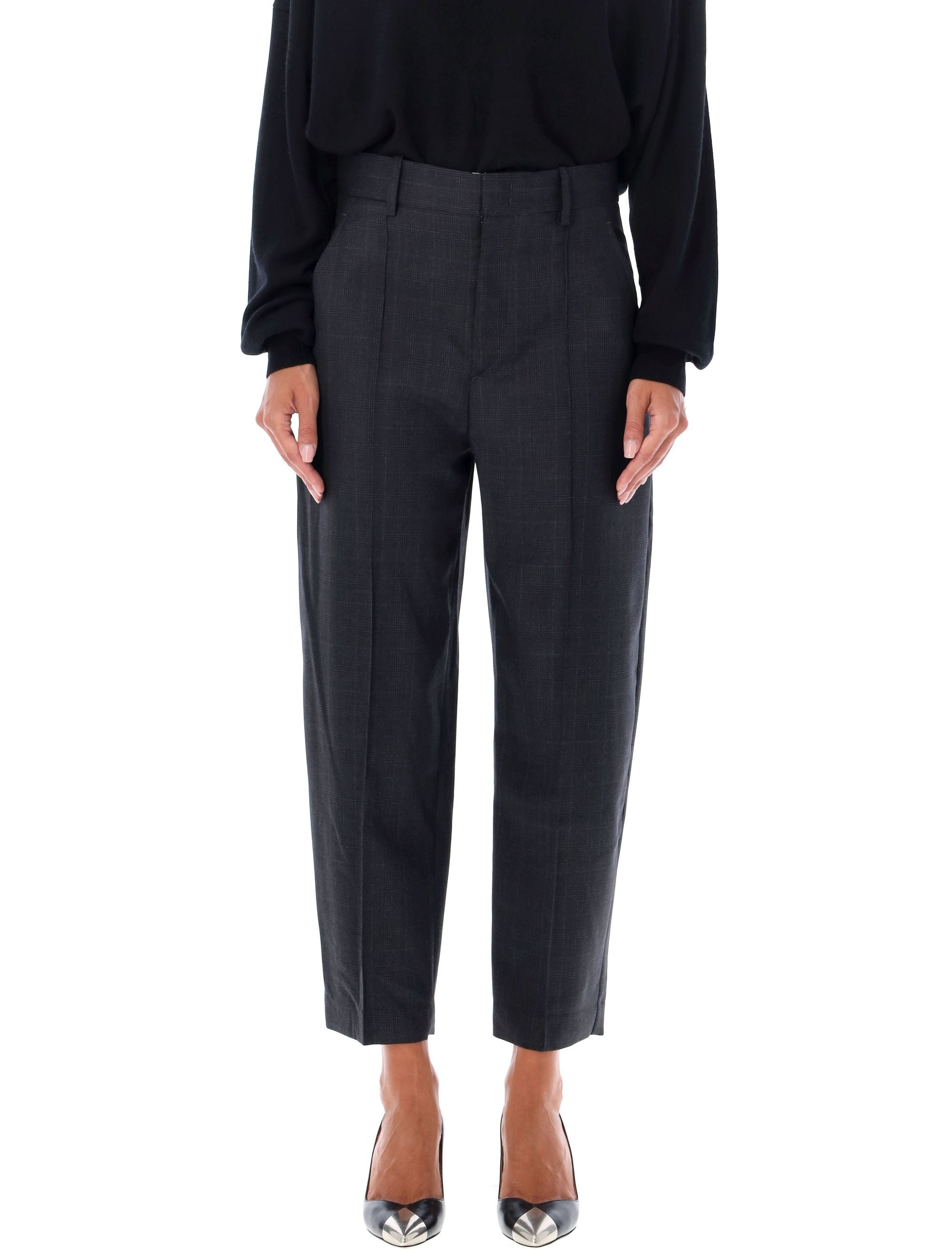 ISABEL MARANT-OUTLET-SALE-Trousers GRAU-ARCHIVIST