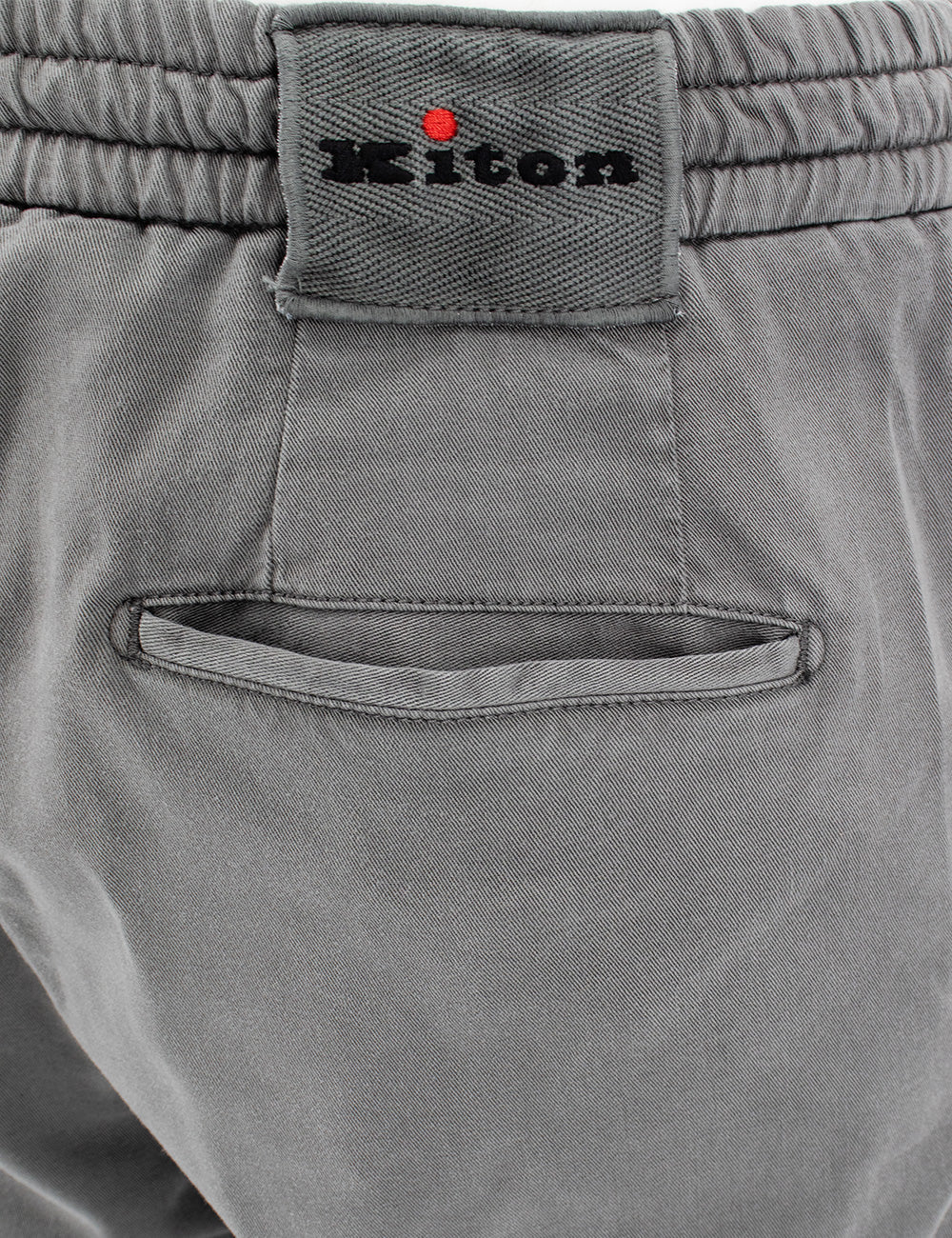 KITON-OUTLET-SALE-Trousers GRAU-ARCHIVIST