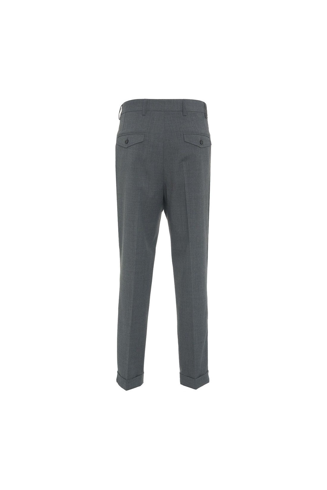 PAOLO PECORA-OUTLET-SALE-Trousers GRAU-ARCHIVIST