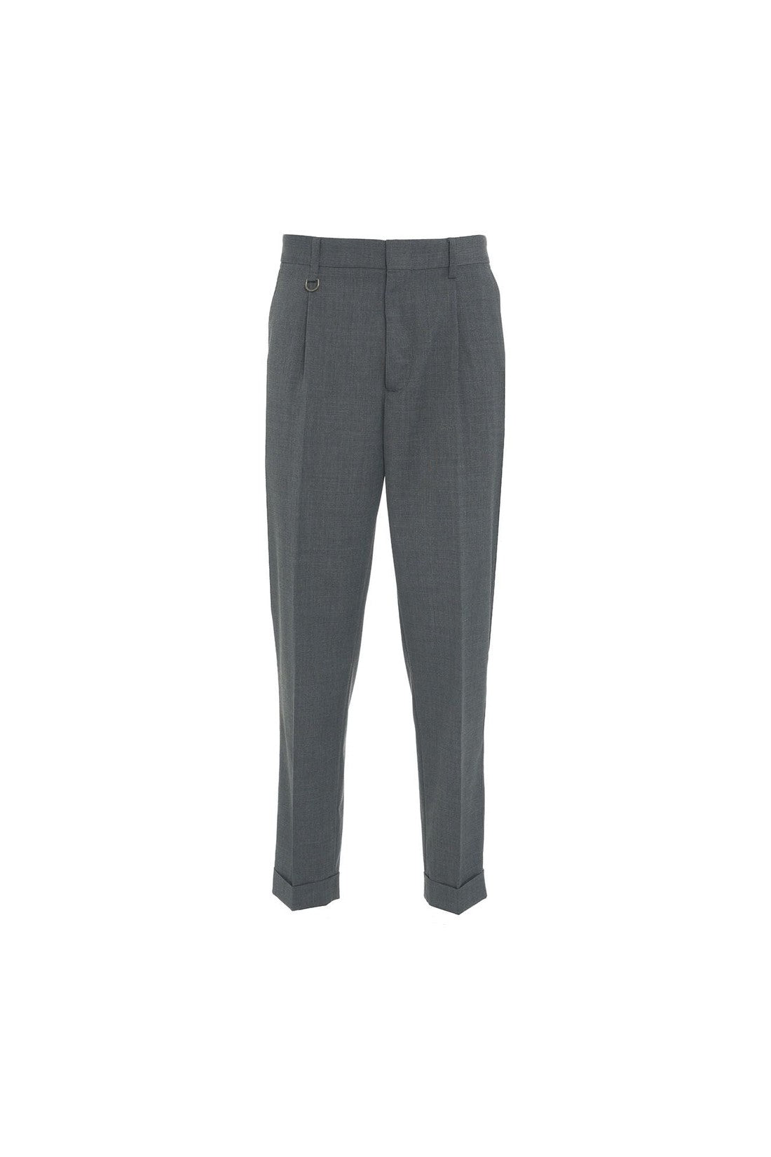 PAOLO PECORA-OUTLET-SALE-Trousers GRAU-ARCHIVIST