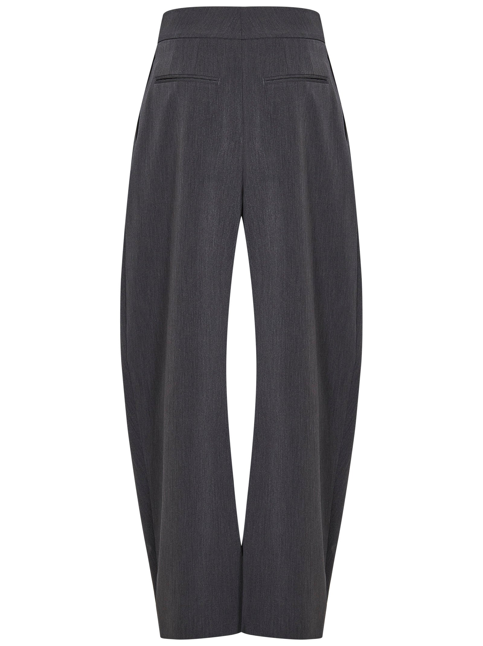 PINKO-OUTLET-SALE-Trousers GRAU-ARCHIVIST