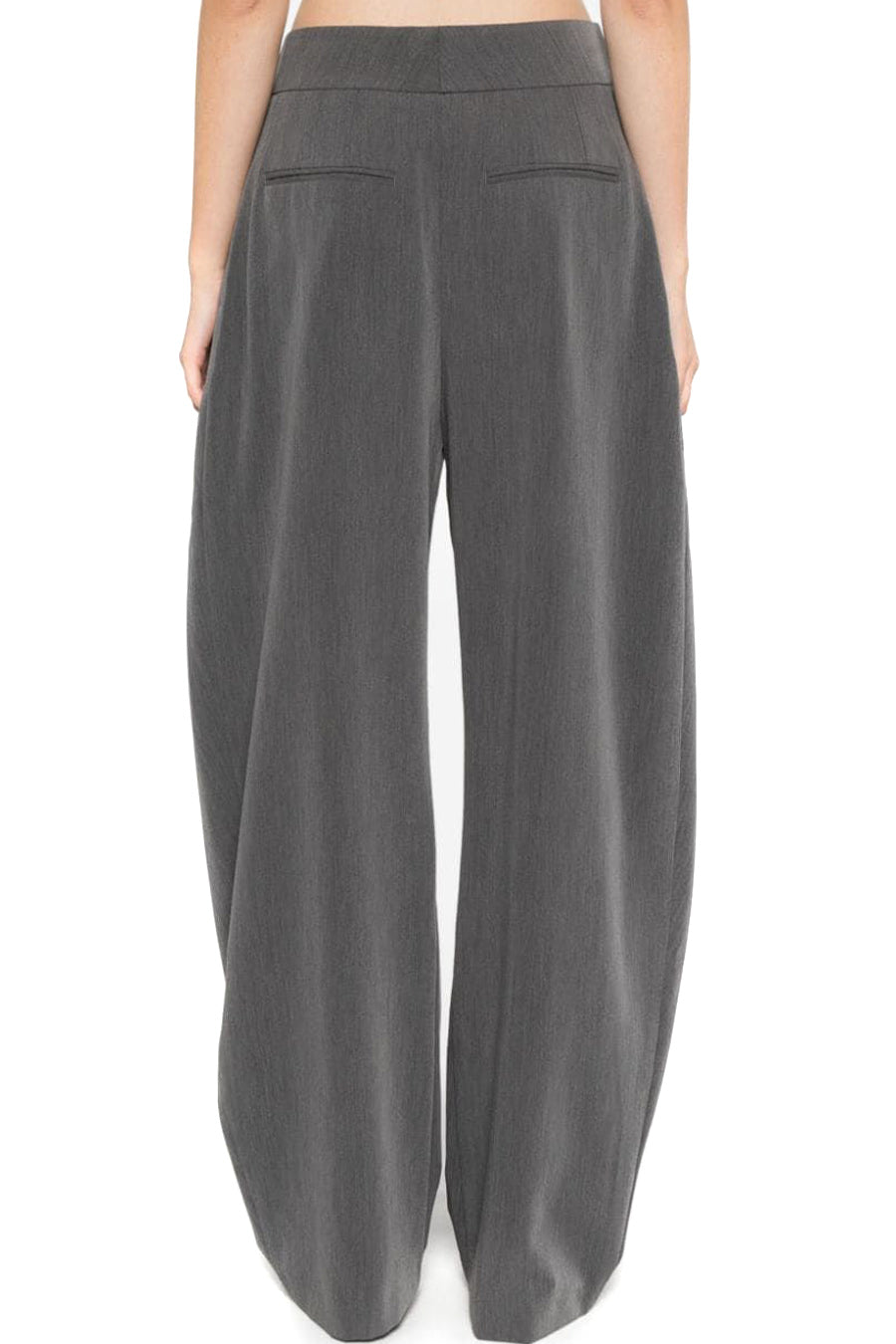 PINKO-OUTLET-SALE-Trousers GRAU-ARCHIVIST