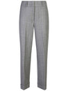 Peserico-OUTLET-SALE-Trousers GRAU-ARCHIVIST