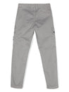 STONE ISLAND KIDS-OUTLET-SALE-Trousers GRAU-ARCHIVIST