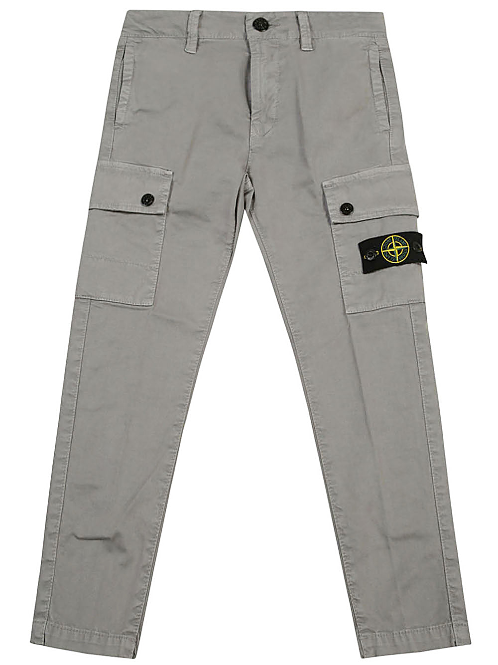 STONE ISLAND KIDS-OUTLET-SALE-Trousers GRAU-ARCHIVIST