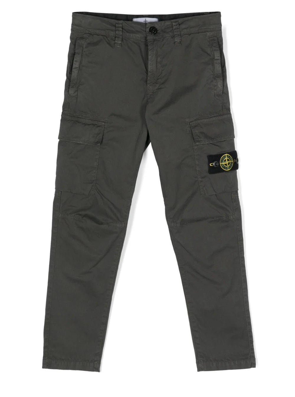 STONE ISLAND KIDS-OUTLET-SALE-Trousers GRAU-ARCHIVIST