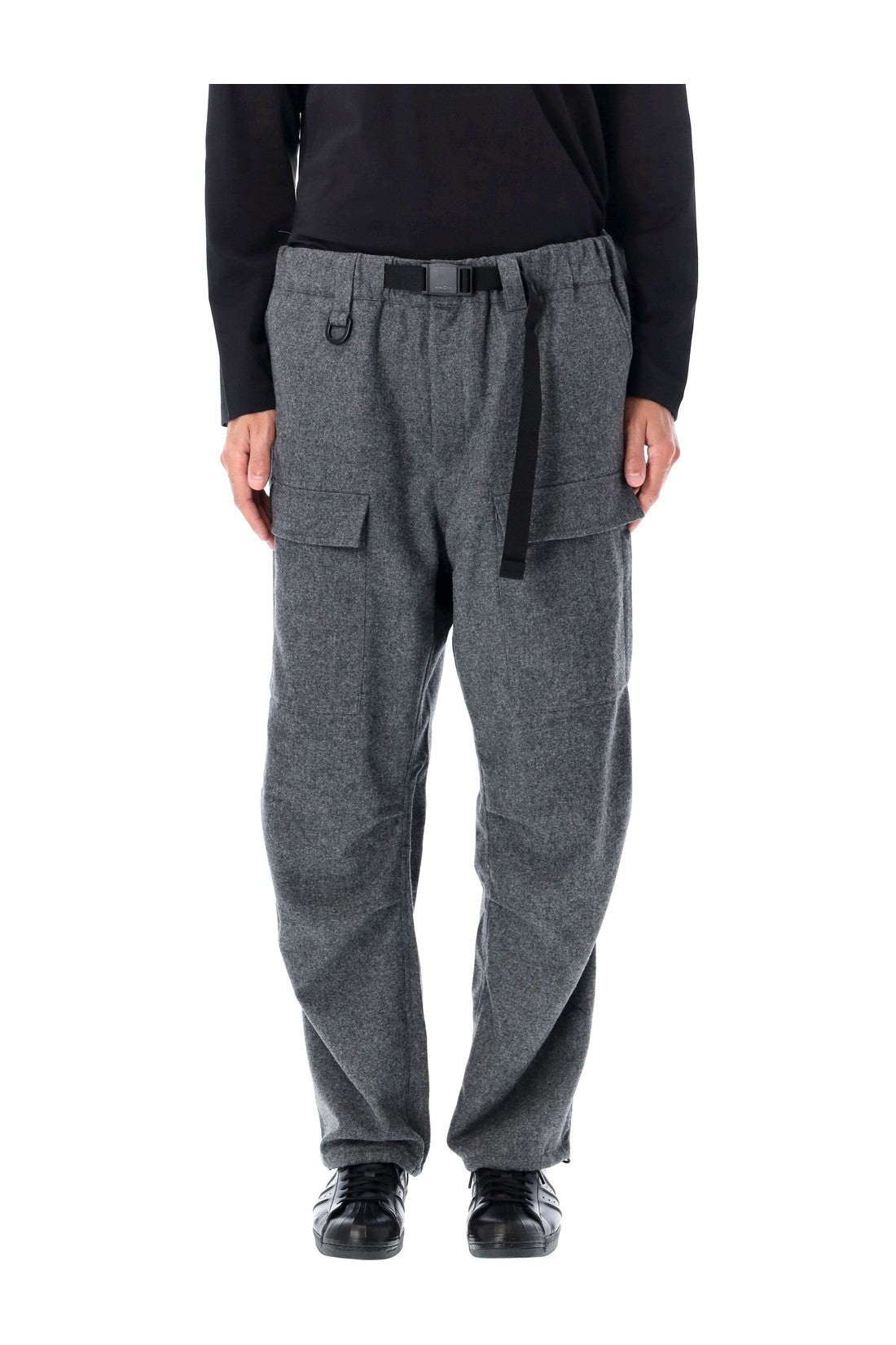 Y-3-OUTLET-SALE-Trousers GRAU-ARCHIVIST