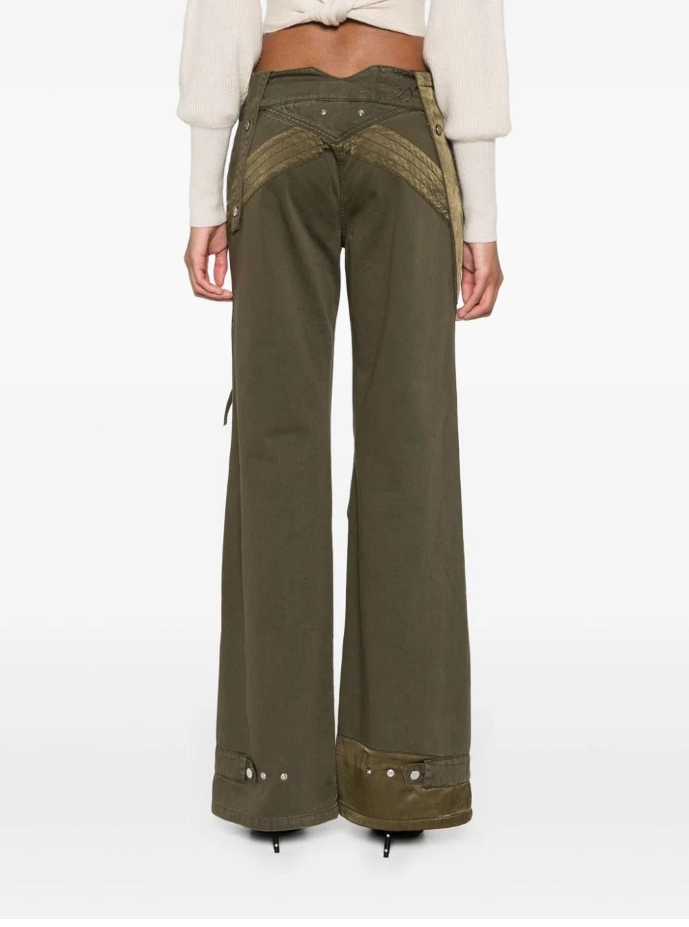 BLUMARINE-OUTLET-SALE-Trousers GRÜN-ARCHIVIST