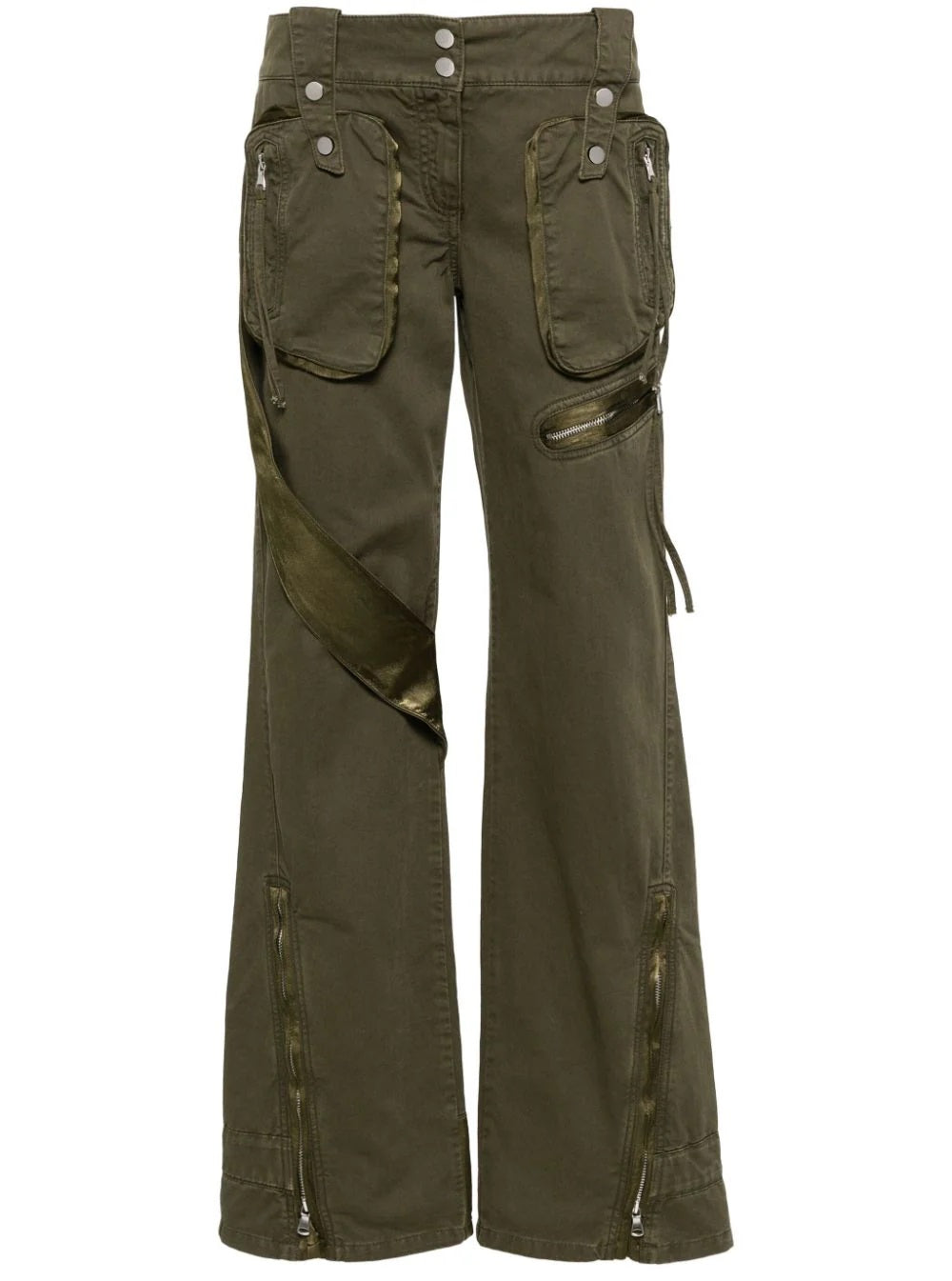 BLUMARINE-OUTLET-SALE-Trousers GRÜN-ARCHIVIST