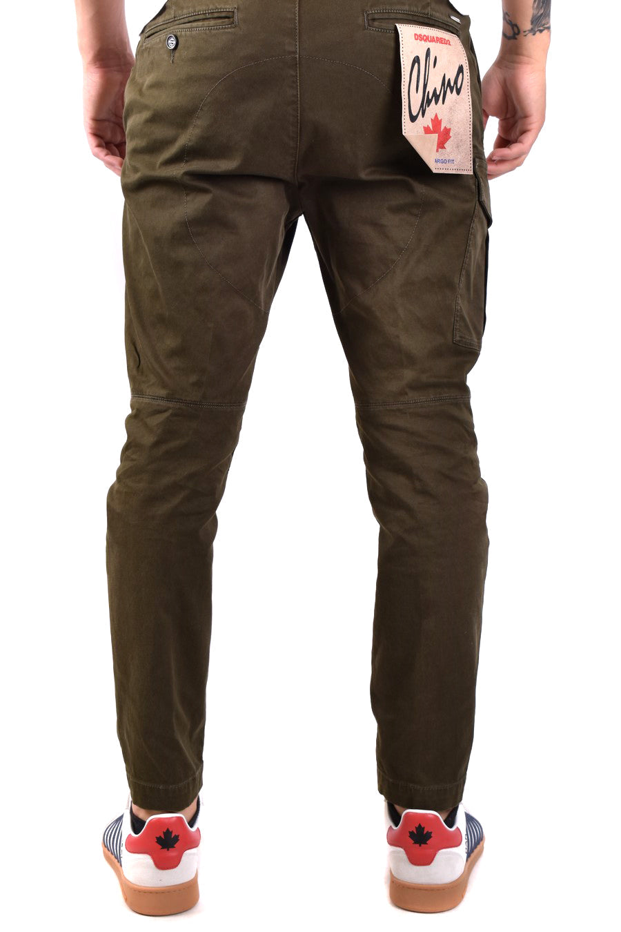 DSQUARED2-OUTLET-SALE-Trousers GRÜN-ARCHIVIST