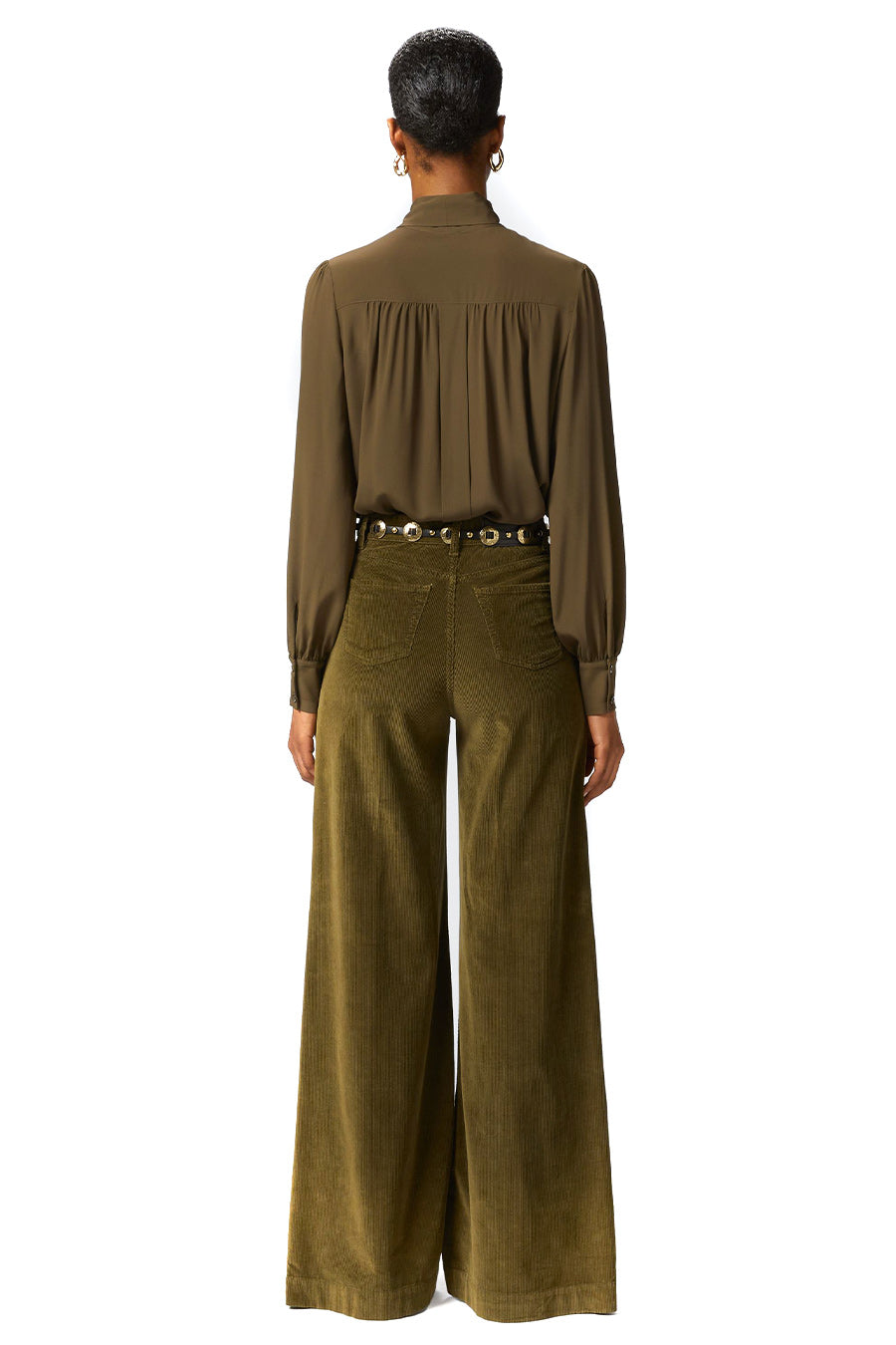 PINKO-OUTLET-SALE-Trousers GRÜN-ARCHIVIST