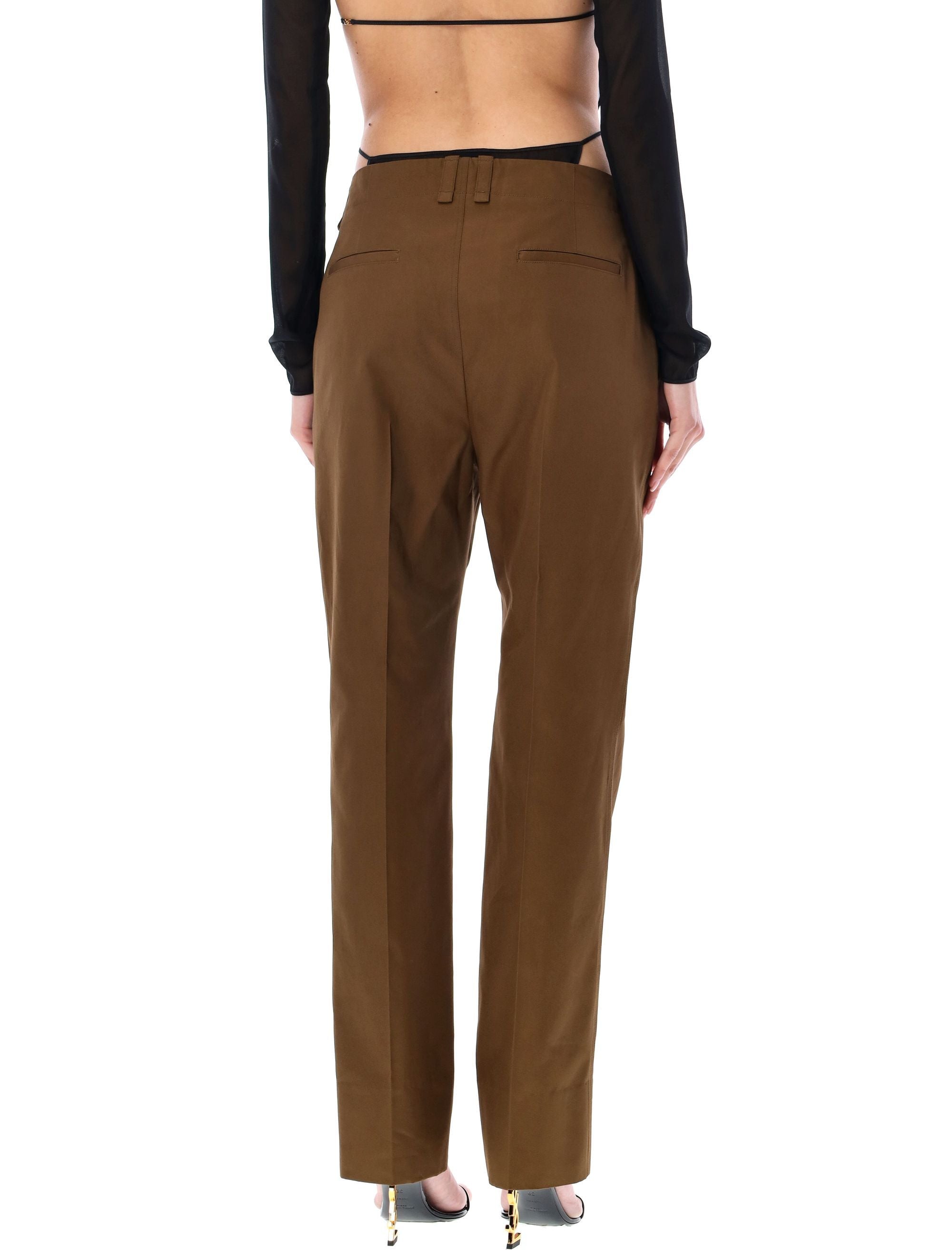 SAINT LAURENT PARIS-OUTLET-SALE-Trousers GRÜN-ARCHIVIST