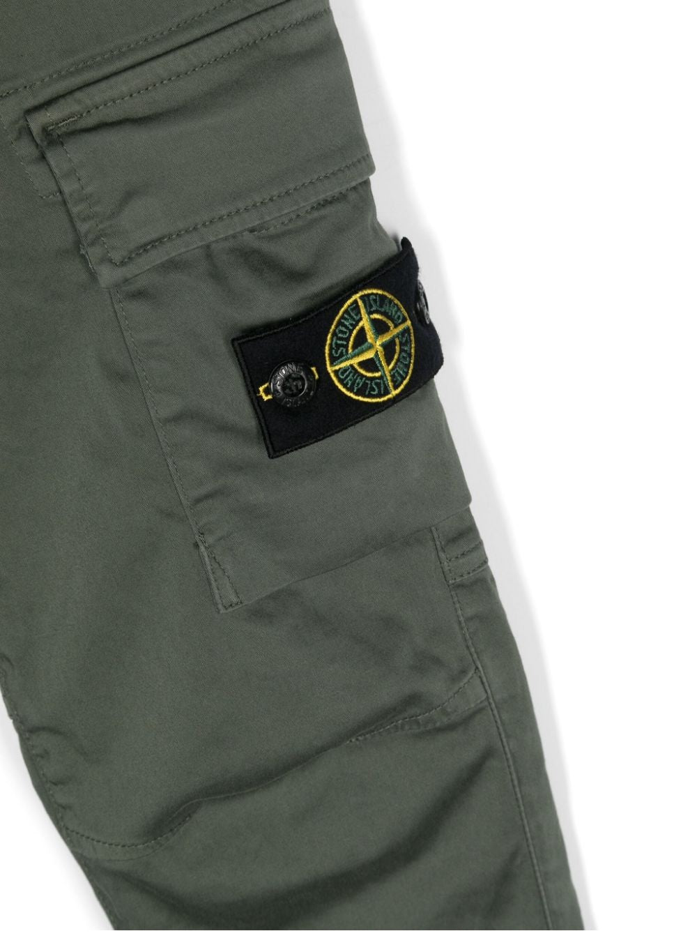 STONE ISLAND KIDS-OUTLET-SALE-Trousers GRÜN-ARCHIVIST