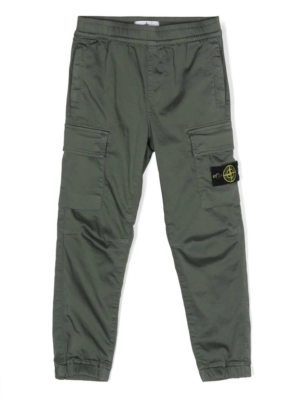 STONE ISLAND KIDS-OUTLET-SALE-Trousers GRÜN-ARCHIVIST