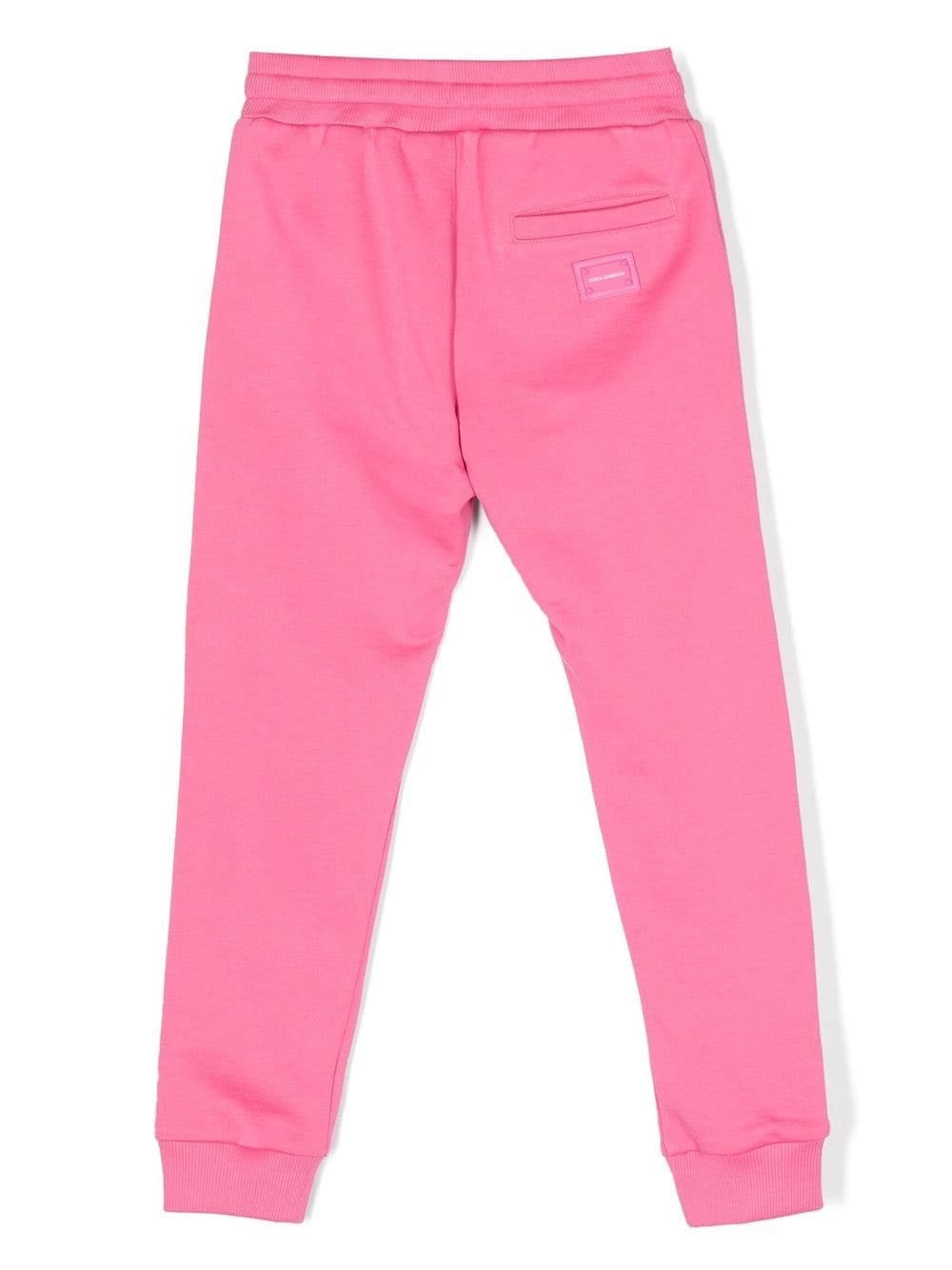 DOLCE & GABBANA KIDS-OUTLET-SALE-Trousers ROSA-ARCHIVIST