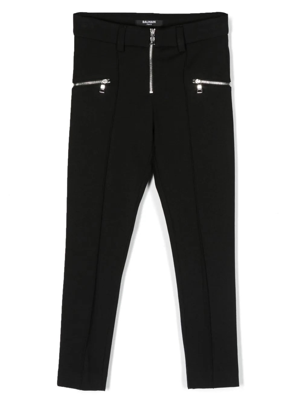 BALMAIN KIDS-OUTLET-SALE-Trousers SCHWARZ-ARCHIVIST