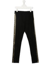 BALMAIN KIDS-OUTLET-SALE-Trousers SCHWARZ-ARCHIVIST