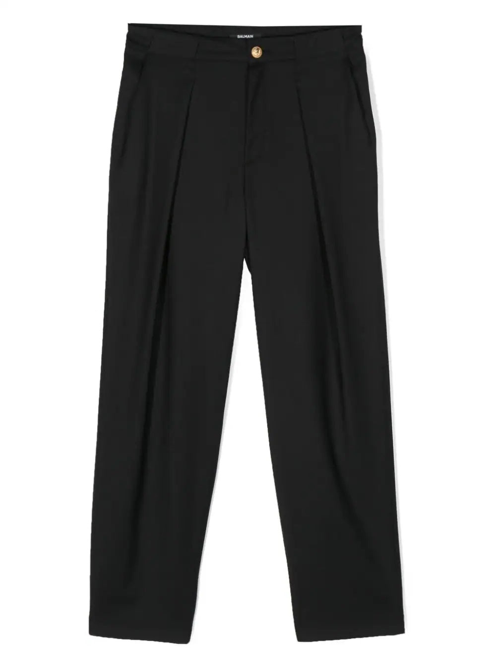 BALMAIN KIDS-OUTLET-SALE-Trousers SCHWARZ-ARCHIVIST