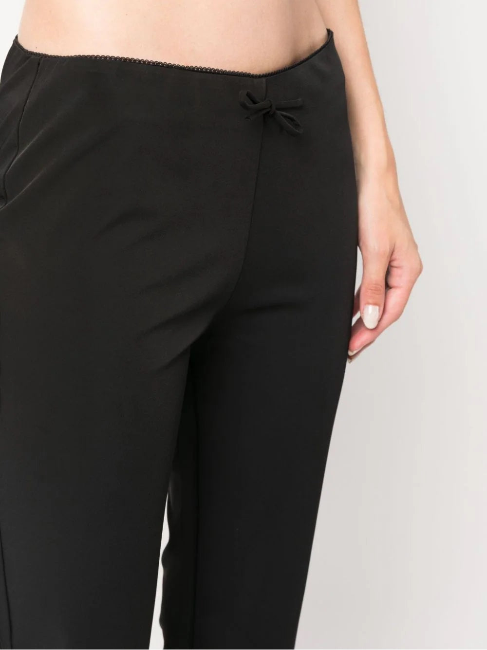 BLUMARINE-OUTLET-SALE-Trousers SCHWARZ-ARCHIVIST