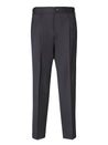 DELL'OGLIO-OUTLET-SALE-Trousers SCHWARZ-ARCHIVIST