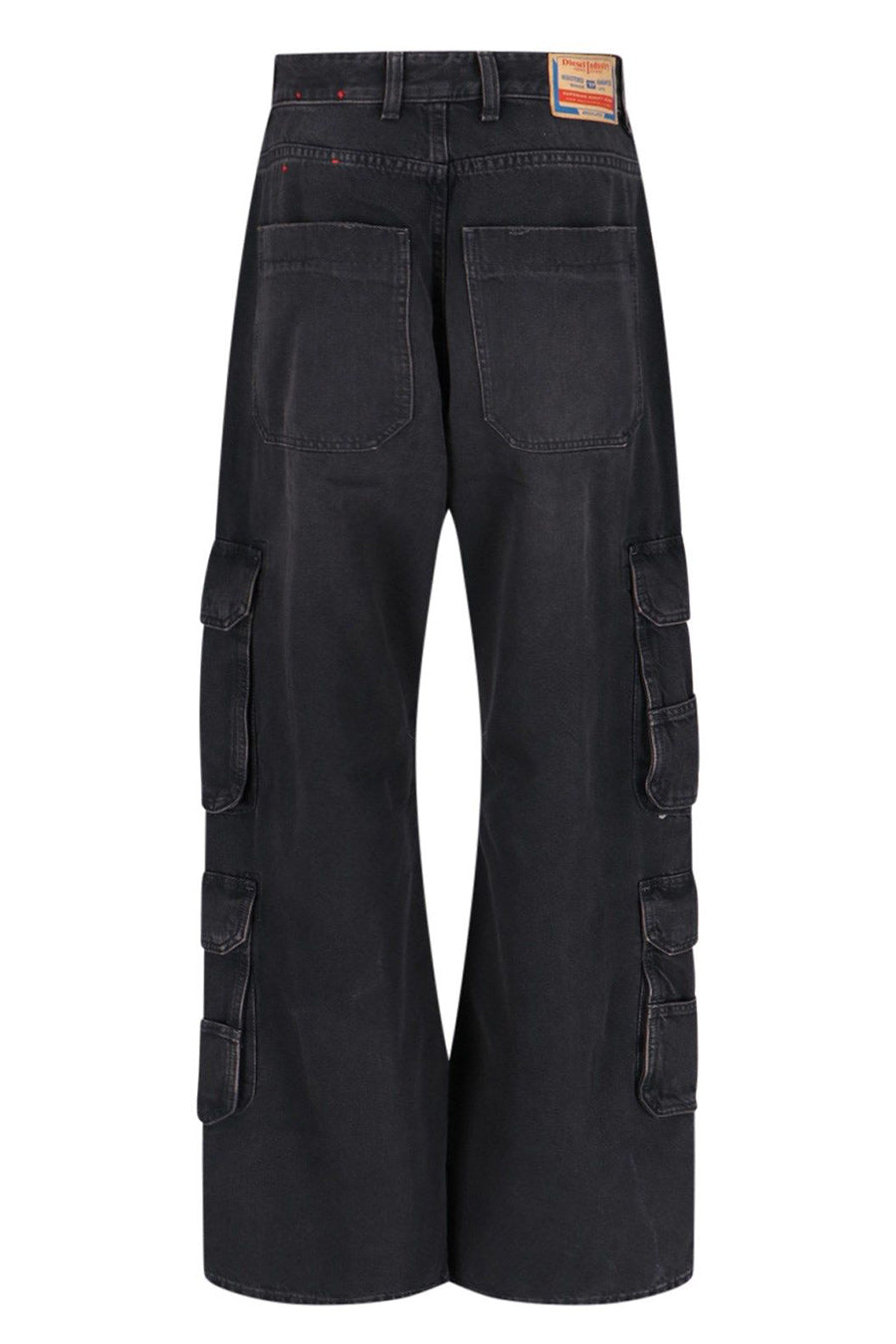 DIESEL-OUTLET-SALE-Trousers SCHWARZ-ARCHIVIST