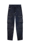 DIESEL-OUTLET-SALE-Trousers SCHWARZ-ARCHIVIST