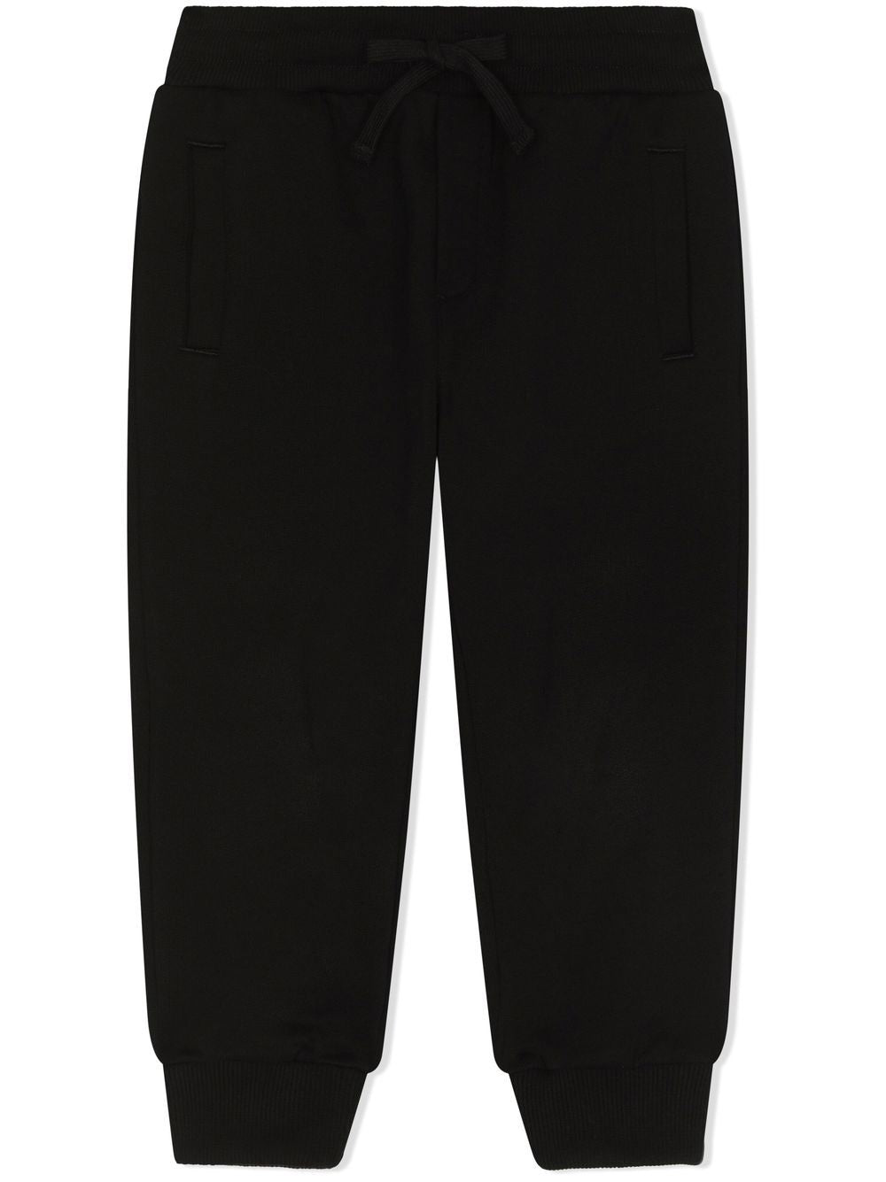 DOLCE & GABBANA KIDS-OUTLET-SALE-Trousers SCHWARZ-ARCHIVIST