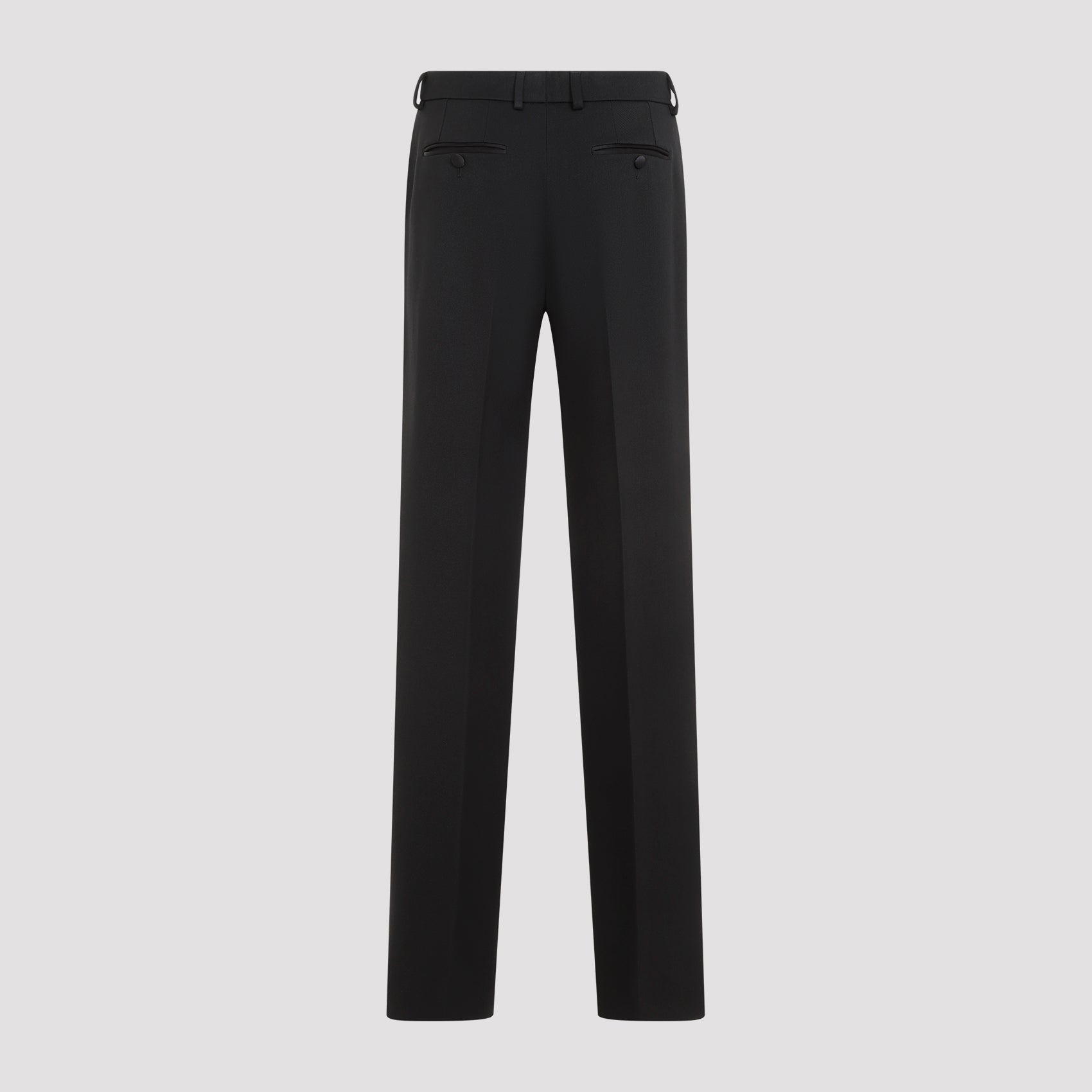 DOLCE & GABBANA-OUTLET-SALE-Trousers SCHWARZ-ARCHIVIST