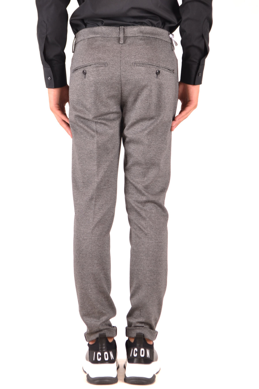 DONDUP-OUTLET-SALE-Trousers SCHWARZ-ARCHIVIST