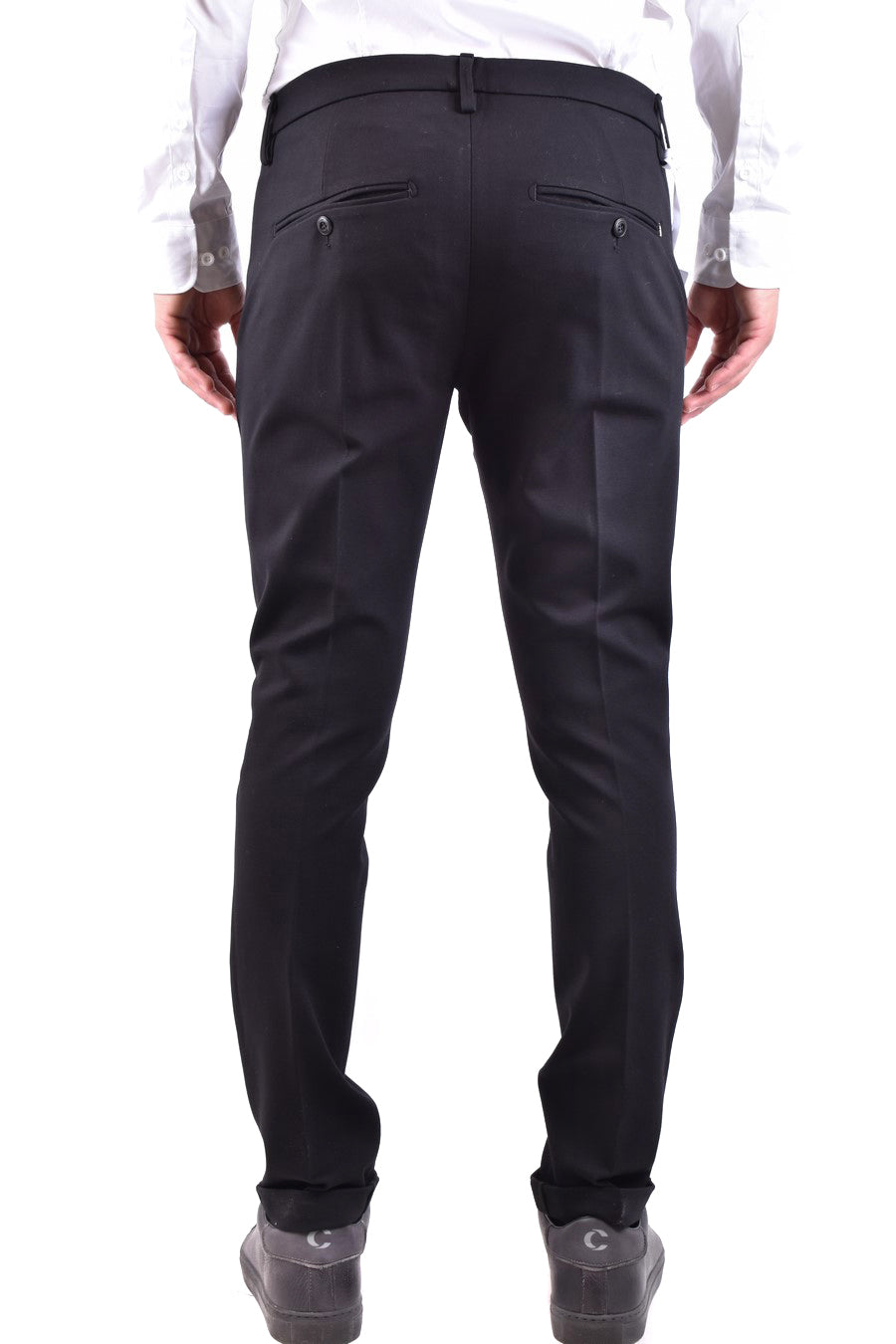 DONDUP-OUTLET-SALE-Trousers SCHWARZ-ARCHIVIST