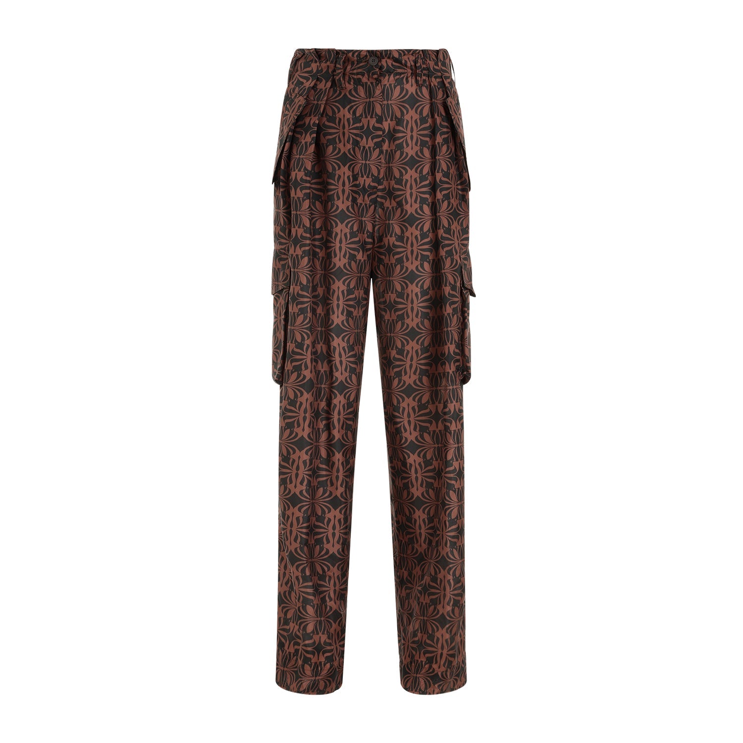 DRIES VAN NOTEN-OUTLET-SALE-Trousers SCHWARZ-ARCHIVIST