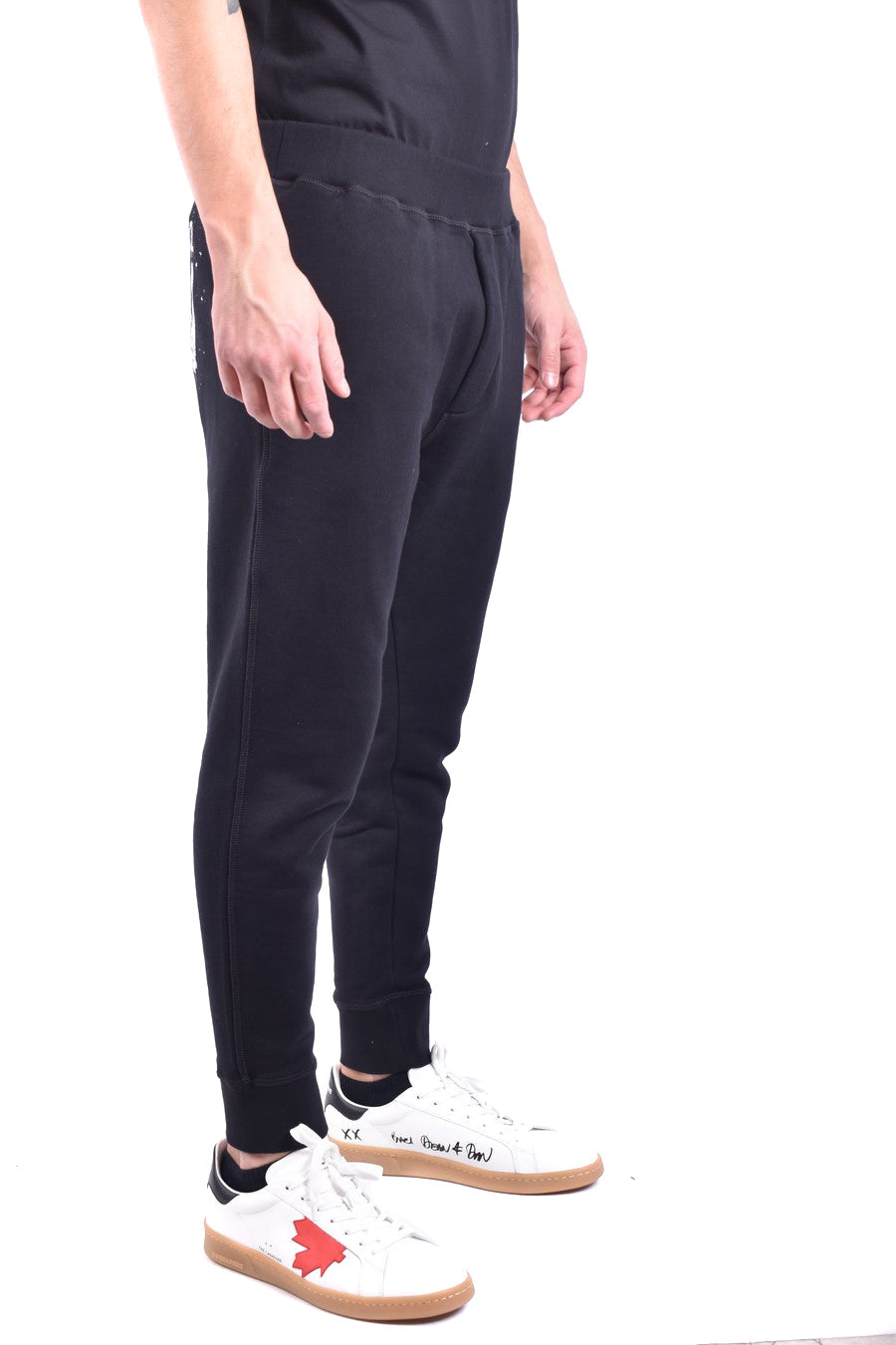 DSQUARED2-OUTLET-SALE-Trousers SCHWARZ-ARCHIVIST