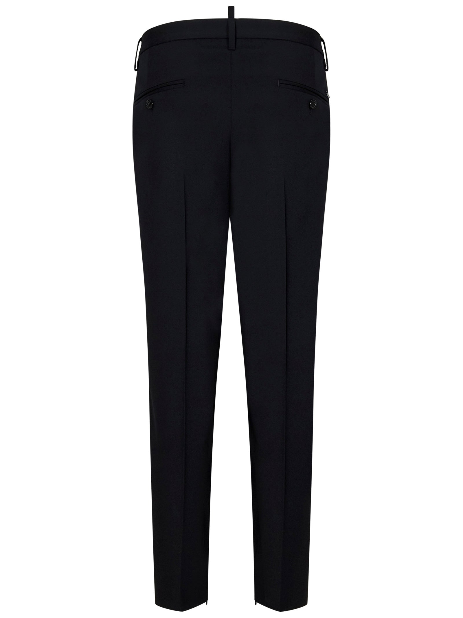 DSQUARED2-OUTLET-SALE-Trousers SCHWARZ-ARCHIVIST