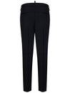 DSQUARED2-OUTLET-SALE-Trousers SCHWARZ-ARCHIVIST