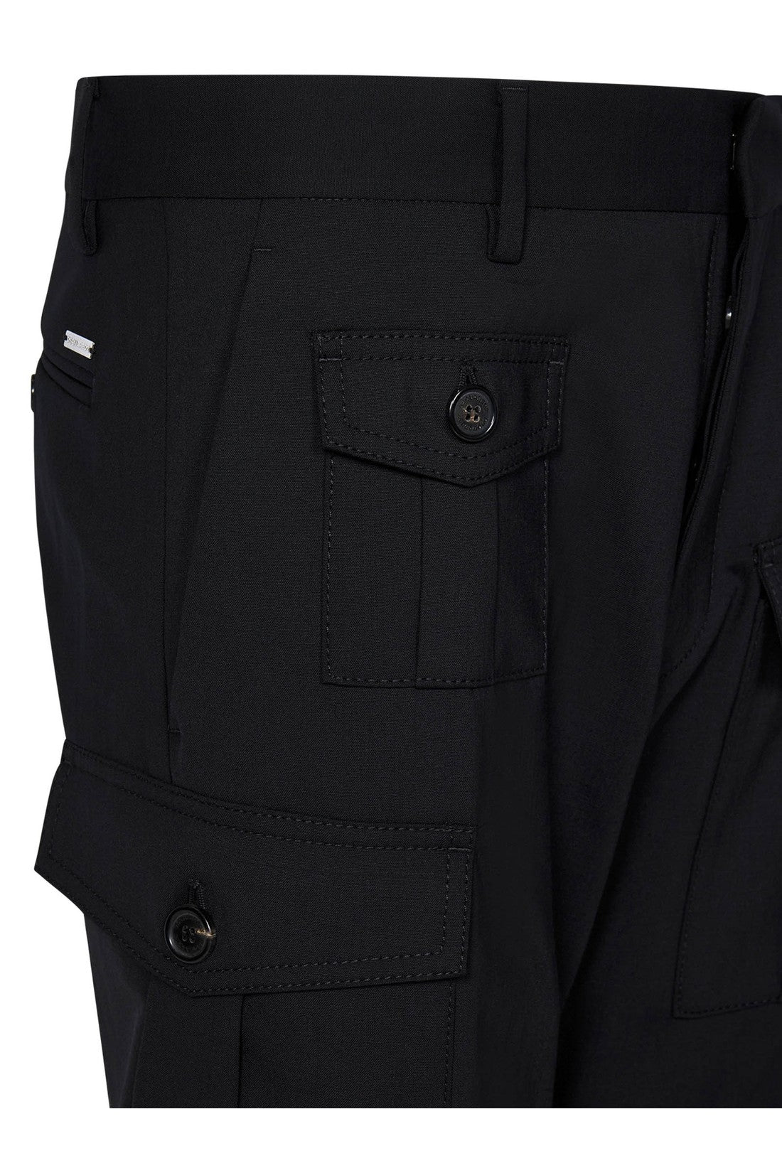 DSQUARED2-OUTLET-SALE-Trousers SCHWARZ-ARCHIVIST