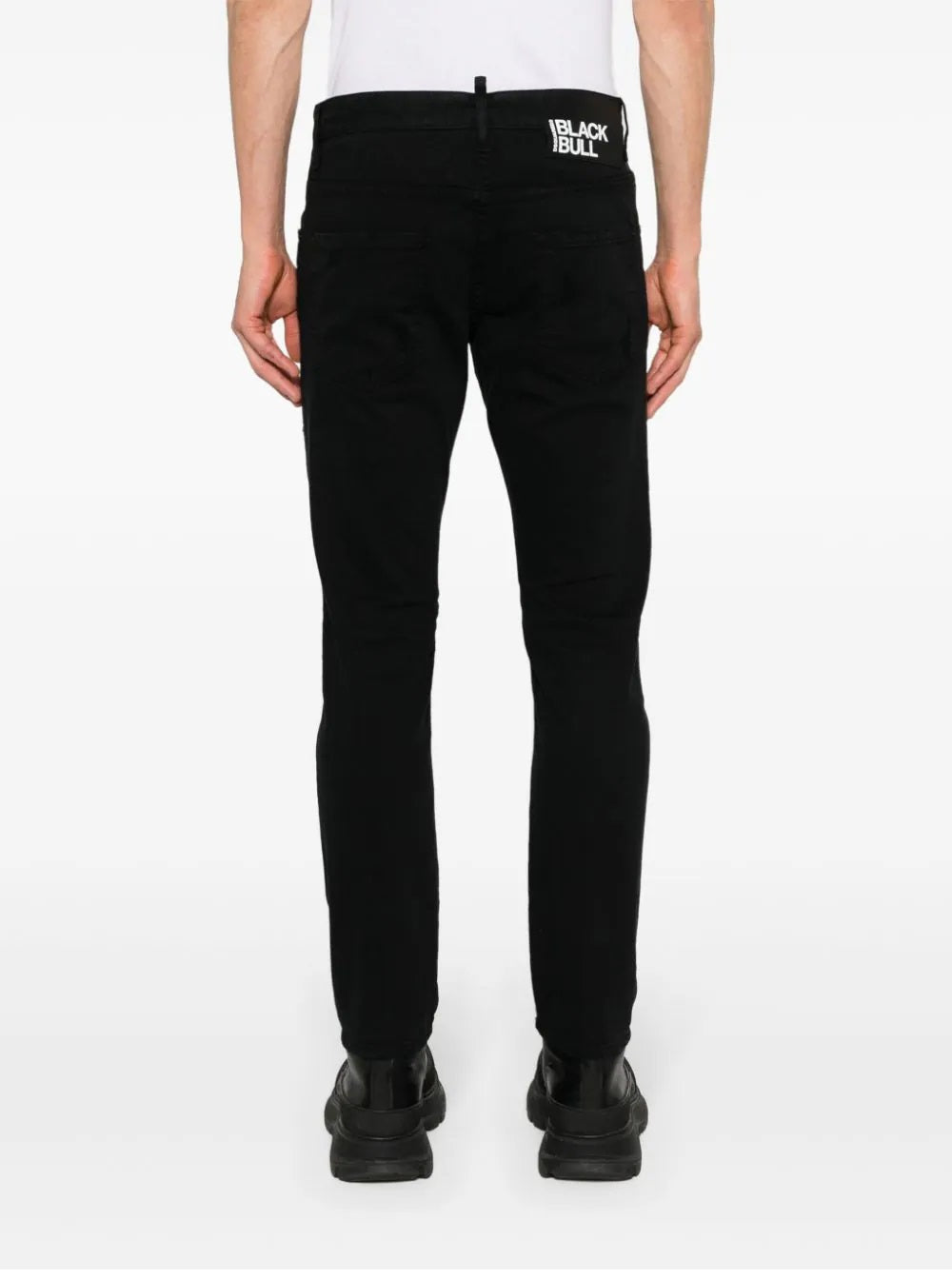 DSQUARED2-OUTLET-SALE-Trousers SCHWARZ-ARCHIVIST