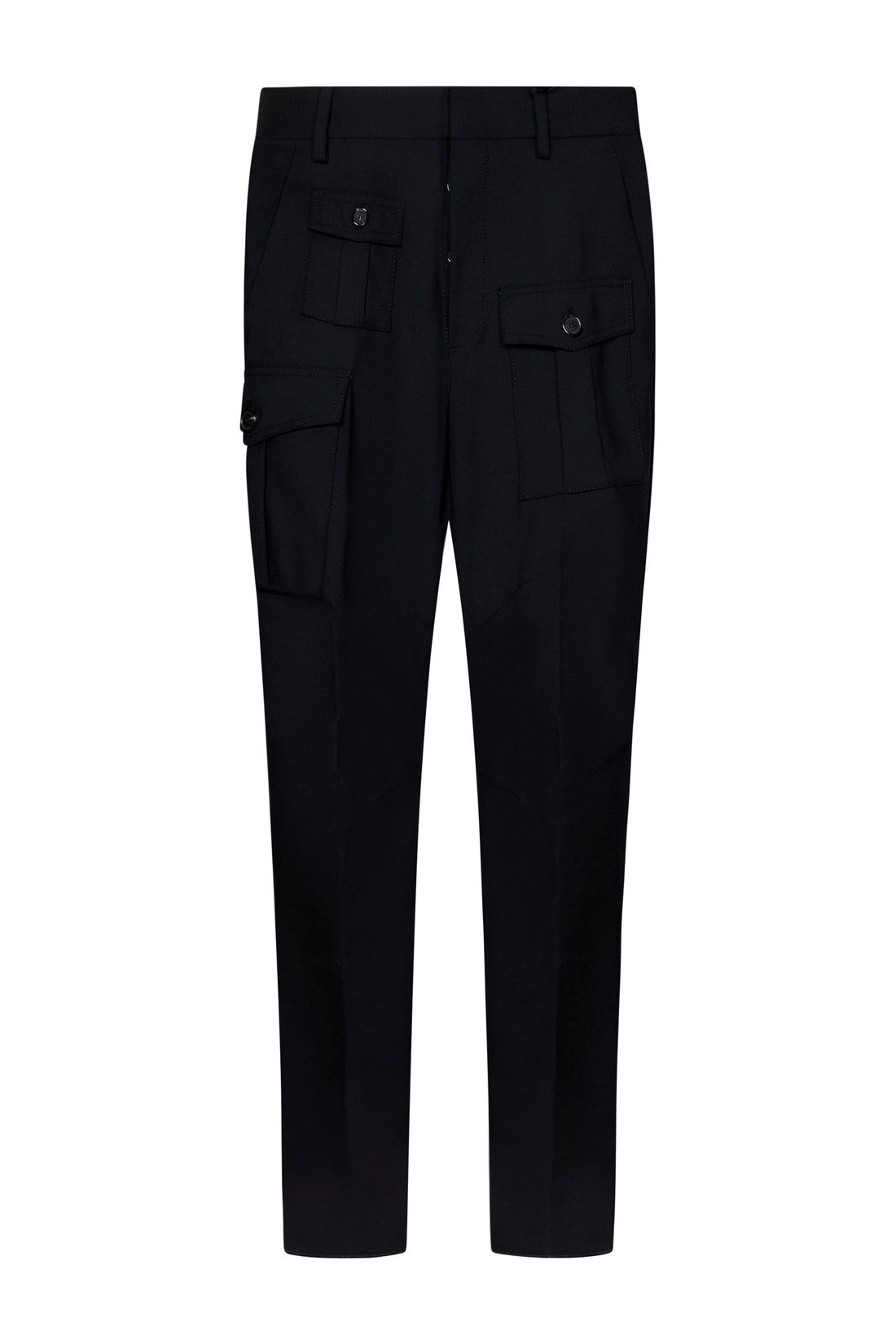 DSQUARED2-OUTLET-SALE-Trousers SCHWARZ-ARCHIVIST