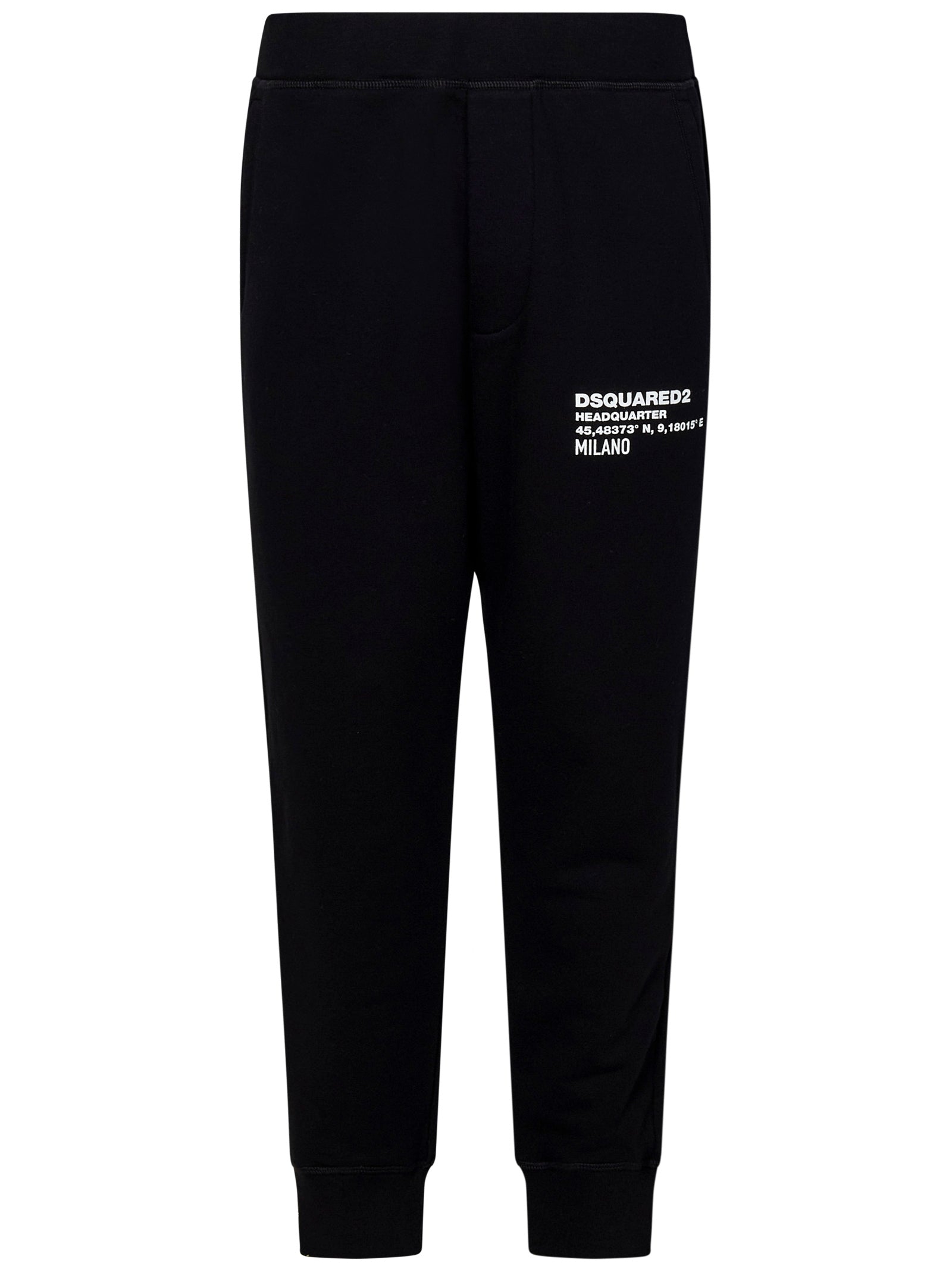 DSQUARED2-OUTLET-SALE-Trousers SCHWARZ-ARCHIVIST