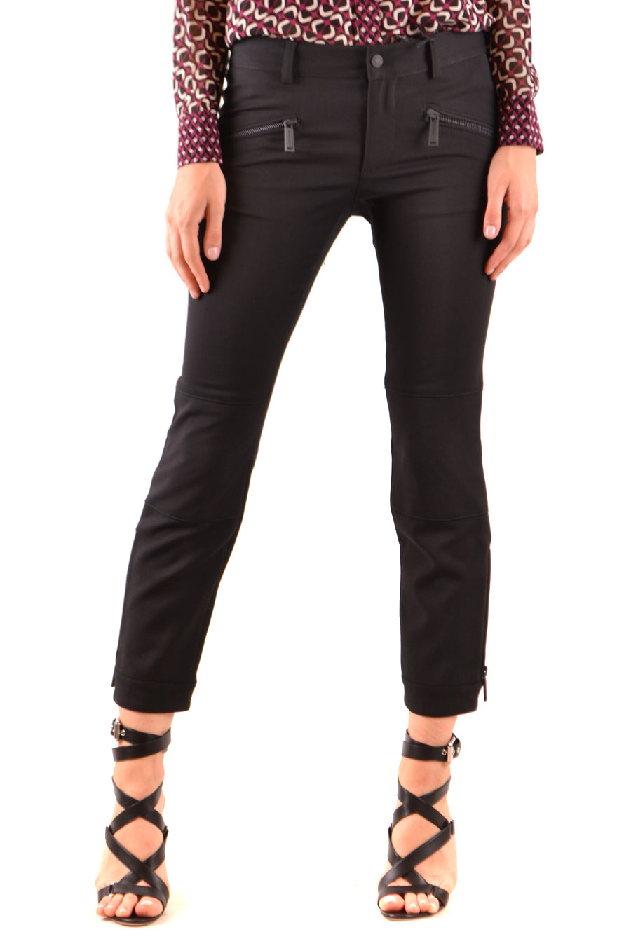 DSQUARED2-OUTLET-SALE-Trousers SCHWARZ-ARCHIVIST