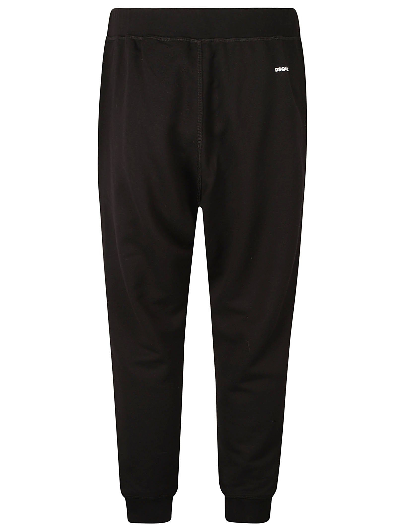 DSQUARED2-OUTLET-SALE-Trousers SCHWARZ-ARCHIVIST