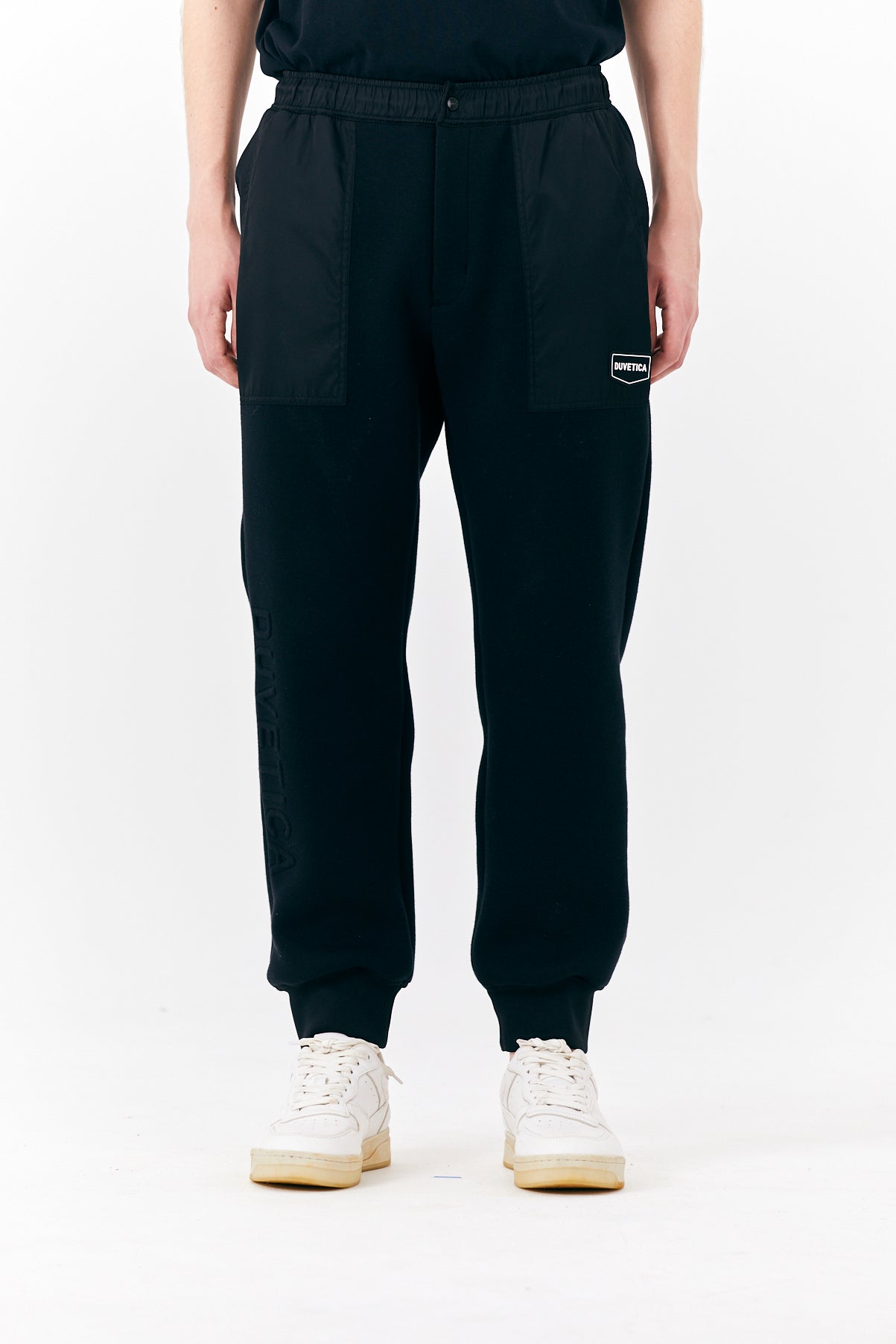 DUVETICA-OUTLET-SALE-Trousers SCHWARZ-ARCHIVIST