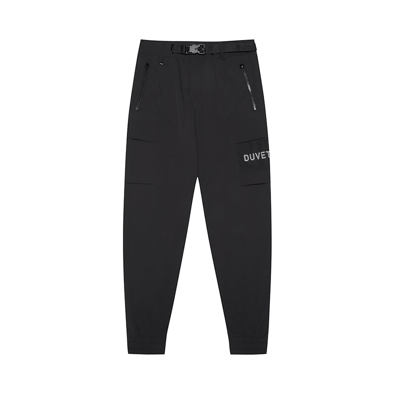 DUVETICA-OUTLET-SALE-Trousers SCHWARZ-ARCHIVIST