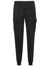 Diesel-OUTLET-SALE-Trousers SCHWARZ-ARCHIVIST