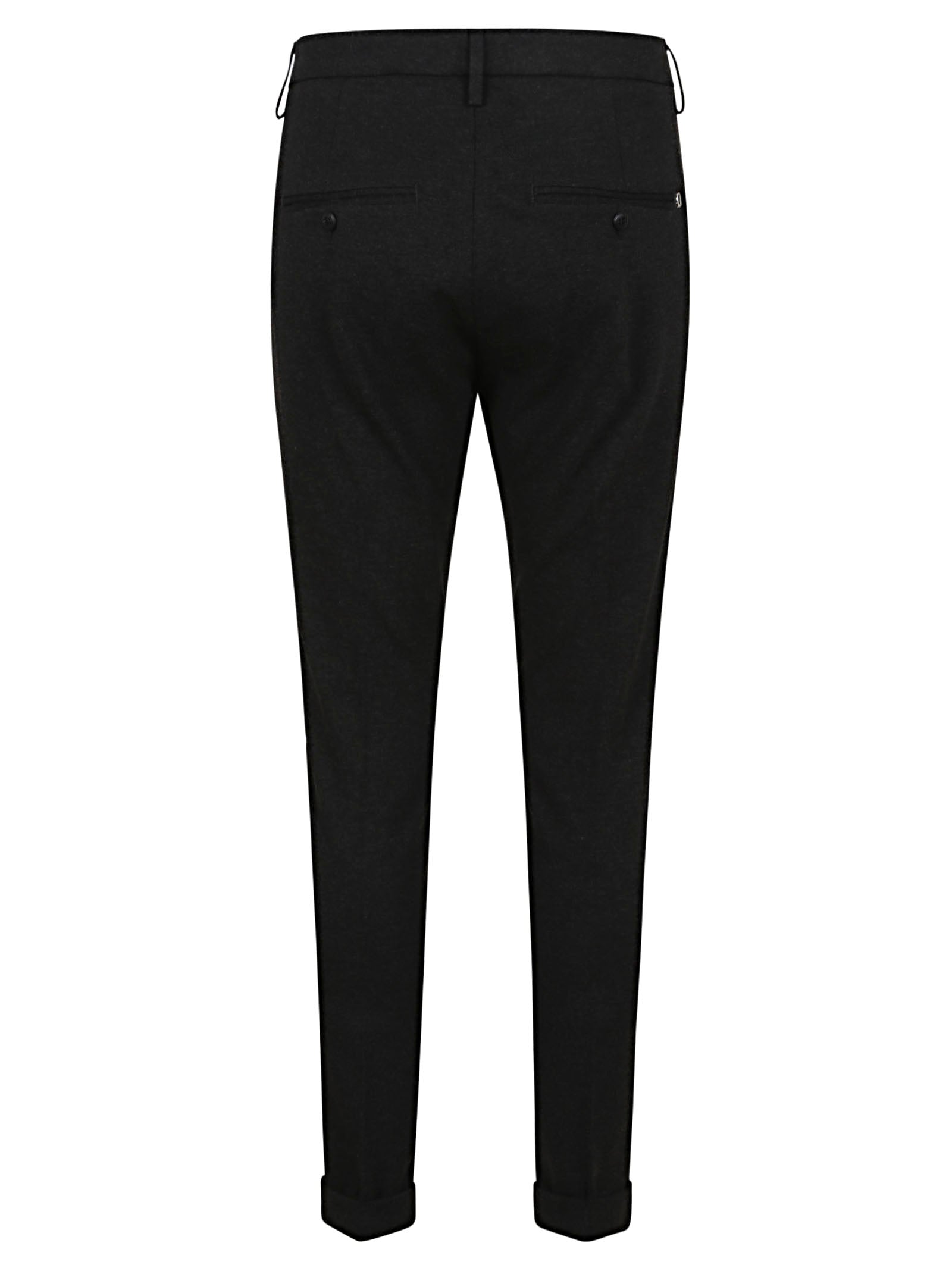 Dondup-OUTLET-SALE-Trousers SCHWARZ-ARCHIVIST