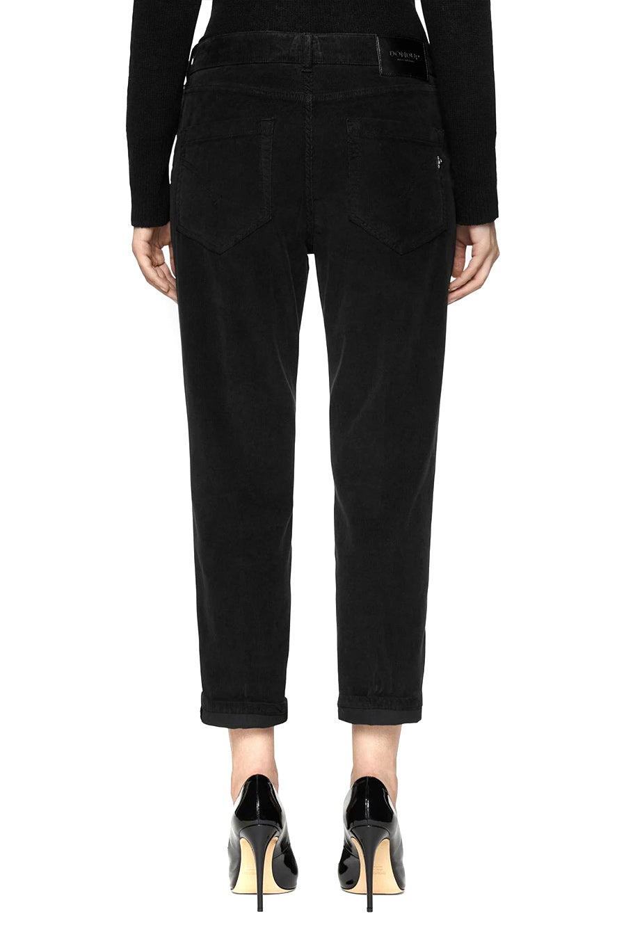 Dondup-OUTLET-SALE-Trousers SCHWARZ-ARCHIVIST