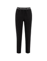 Ermanno Firenze-OUTLET-SALE-Trousers SCHWARZ-ARCHIVIST