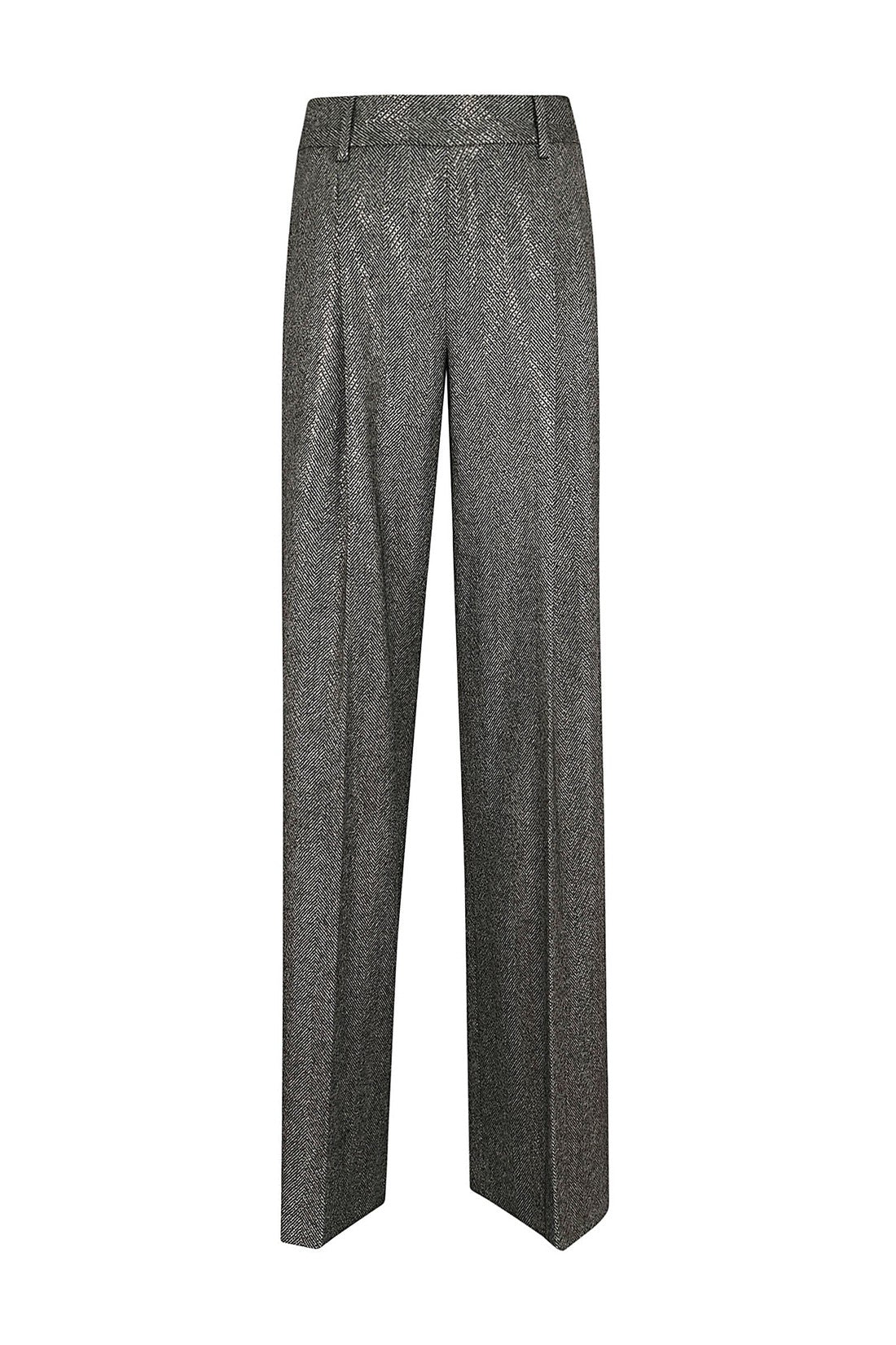 ERMANNO SCERVINO-OUTLET-SALE-Trousers SCHWARZ-ARCHIVIST