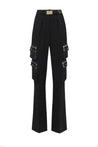 Elisabetta Franchi-OUTLET-SALE-Trousers SCHWARZ-ARCHIVIST