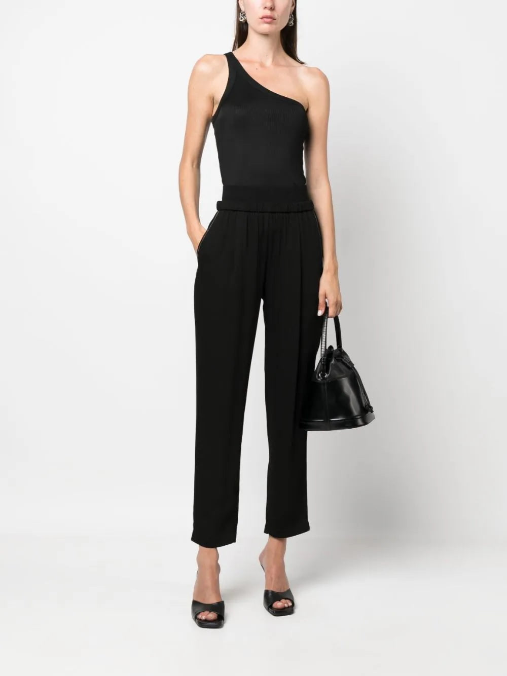 FABIANA FILIPPI-OUTLET-SALE-Trousers SCHWARZ-ARCHIVIST