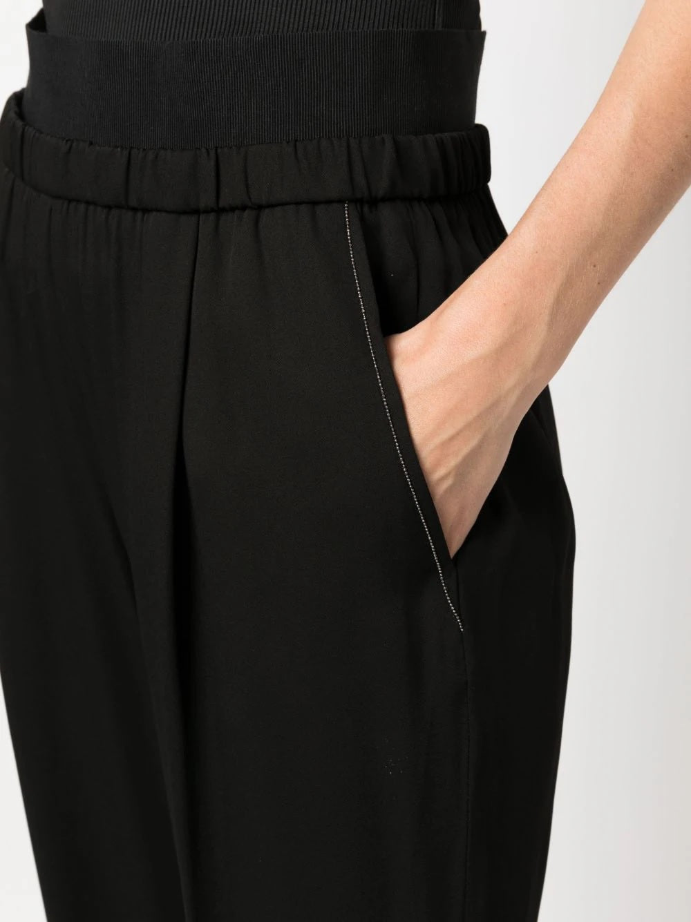 FABIANA FILIPPI-OUTLET-SALE-Trousers SCHWARZ-ARCHIVIST